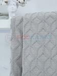 Махровое полотенце жаккардовое Полоса Ария льняной ПМА-6595 (299)