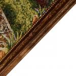Гобеленовая картина "Ривьера Утренний чай" 70х50 см рамка МИКС