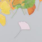 Наклейки для творчества пластик "Листья Гинкго" набор 40 шт 0,3х8х14,8 см