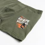 Боксеры для мальчика, цвет хаки, рост 110-122 см