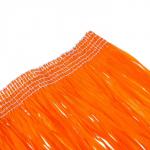 Гавайская юбка, 40 см, цвет оранжевый