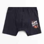 Боксеры для мальчика, цвет синий, рост 110-122 см