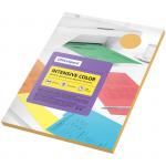 Бумага цветная OfficeSpace Intensive Color, А4, 80г/м?, 100л., (оранжевый), IC_38229