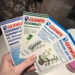 GEHWOL Пробник  Sample GEHWOL FUSSKRAFT Soft Feet Cream Шелковый крем