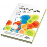 Бумага цветная OfficeSpace Multicolor, А4, 80г/м?, 200л., (10 цветов), MC_38237
