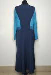*Платье Melissena 157-155 сине-бирюза