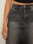 Юбка джинсовая жен. Banjari темно-серый