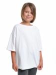 Универсальная базовая футболка на девочку(152-164 см) 22-1892-1(4) белый