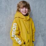 9-1197-E04 (желтая) Куртка-парка утепленная с мембраной Nordman Wear (размеры 110-140)