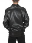 P2117 BLACK Куртка из эко-кожи мужская