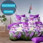 Комплект наволочек 40*40 см (2 шт.), поплин (Летний сад (компаньон))