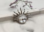 Брошь с кристаллами Swarovski