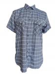 Рубашка мужская короткий рукав, арт.AS104 р. M-4XL