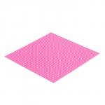Пластина-основание для конструктора, 25,5 * 25,5 см, цвет розовый