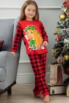 Детская пижама с брюками Juno AW21GJ544 Happy New Year Красный