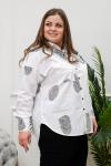 Женская блузка арт. БЛ-10-401 Отпечатки пальцев