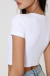 Женская футболка 6099 Белый
