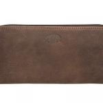 Бумажник Klondike Mary, коричневый, 19,5x10  см.