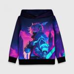 Детская толстовка 3D Cyber boy Genshin