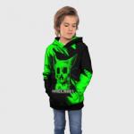 Детская толстовка 3D MINECRAFT CREEPER CAT