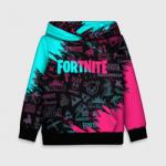 Детская толстовка 3D FORTNITE NEON | ФОРТНАЙТ НЕОН