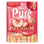 KANRO Pure Premium Премиальный жевательный мармелад, Белый Персик из Яманаси 54 гр