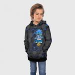 Детская толстовка 3D Leon Wolf