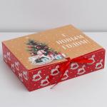 Складная коробка подарочная «Новый год», 31 * 24,5 * 9 см