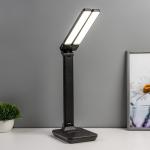 Настольная лампа LED 10Вт 650Лм 4100К черный 30х15х37см