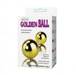 Шарики вагинальные Golden Ball с вибрацией и пультом управления