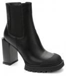 BETSY черный иск. кожа/текстиль женские ботинки (О-З 2023)