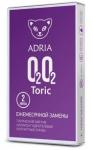 Контактные линзы Adria O2O2 TORIC (1 уп. - 2 шт.). Cyl: -0,75