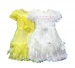 Платье для девочек, белый, 98-104 см, ( Китай (Пекин))