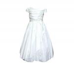 Платье для девочек, белый, 104 см, (BABY MOSES Китай (Пекин))