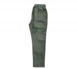 Брюки, джинсы для мальчиков, темный защитный хаки, 128 см, (YAVRUCAK Турция)