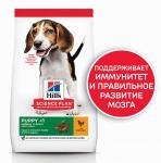 Сухой корм Hill's Science Plan для щенков средних пород для поддержания сильного иммунитета, с курицей 12 кг.