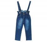 Джинсы для девочек, синий, 110 см, (TATI Jeans Турция)