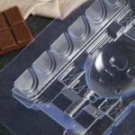 Форма для шоколада и конфет пластиковая «Танк большой», цвет прозрачный