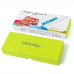 Ручка 3D Myriwell RP100C, ABS/PLA, голубая, картонная упаковка