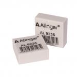 Ластик Alingar, синтетический каучук, квадратный, цвет белый, 25*25*10 мм, картонная упаковка