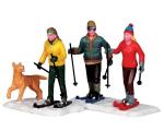 Lemax Друзья - лыжники, набор из 2 фигур, 7,5 см.