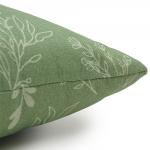 Декоративная подушка 'Радушная хозяйка (Традиция)' 40х40, 'Ботаника (грин)'