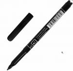 Маркер перманентный CENTROPEN 2536, ЧЕРНЫЙ, тонкий наконечник, 1 мм, трехгранная зона захвата, 6 2536 0112