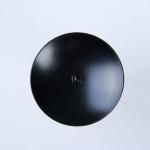 Подсвечник  "Закат" металл на 1 свечу, 8,3х11 см, черный