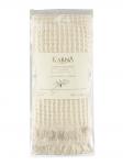 Комплект вафельных полотенец "KARNA" GOFRE 50х90-70х140 см KARNA