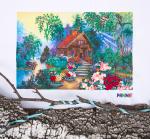 Набор для вышивания "PANNA" "Живая картина" JK-2054 "Тропинка к дому" 30 х 20 см