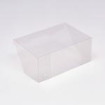 Кондитерская складная коробка для 6 капкейков, крафт 23,5 х 16 х 10 см