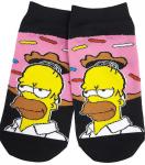 Симпсоны | Укороченные носки "Гомер и мммм пончик"