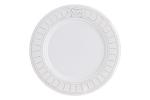 Тарелка обеденная Venice белый, 25,5 см