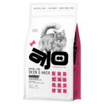 AJO Skin & Hair корм низкозерновой д/кошек здоровая кожа и шерсть 1,5 кг*6